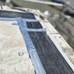 Completed fire stopping installation ready for inspection