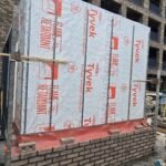 Brickwork damp proof coures and channels to basement ventilation room