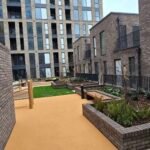 High-quality brickwork on modern residential development in London by New Era Brickwork