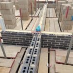 Full fill insulation installed with thermal break detailing