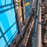 Insulation installation at window jamb with full cavity coverage