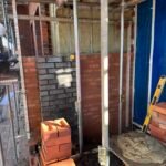 Brickwork and insulation coordination during construction phase